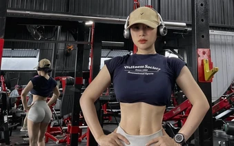 Đi tập gym nhưng bị chê "uống trà sữa", hot girl đáp trả "anti-fan" bằng một hành động không ngờ