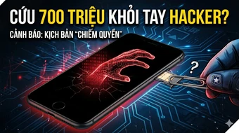 Điện thoại bỗng đen ngòm và mất quyền kiểm soát: Cảnh sát dùng "vật dụng không ngờ" cứu 700 triệu đồng của người phụ nữ trong gang tấc!