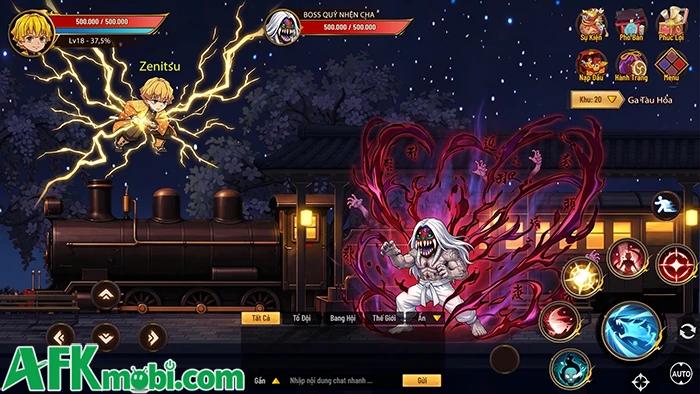 Diệt Quỷ Online game MMORPG chủ đề Demon Slayer từ Dev Việt