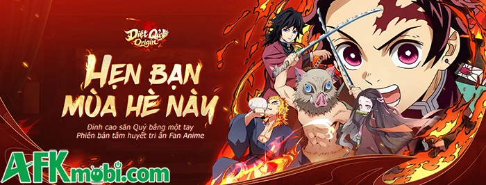 Diệt Quỷ Origin game đấu tướng chủ đề Demon Slayer về Việt Nam