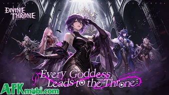 Divine Throne: Idle RPG - Gầy dựng đội hình với những vị nữ thần