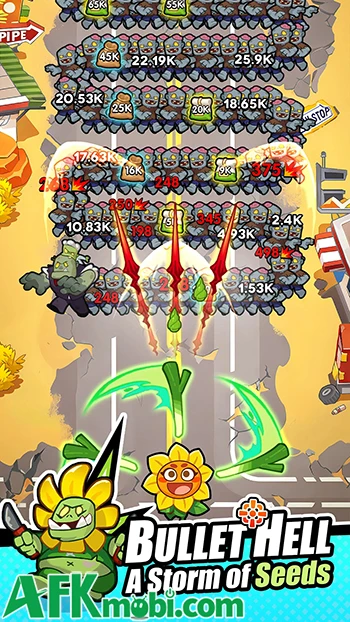 Don't Touch Grass game phòng thủ auto-shooter roguelike
