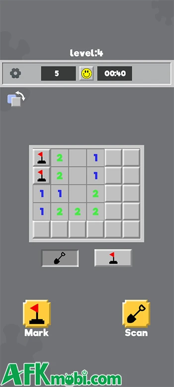 Doodle Minesweeper Unblocked game giải đố đưa bạn dò mìn