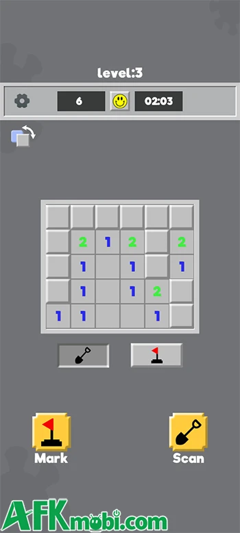 Doodle Minesweeper Unblocked game giải đố đưa bạn dò mìn
