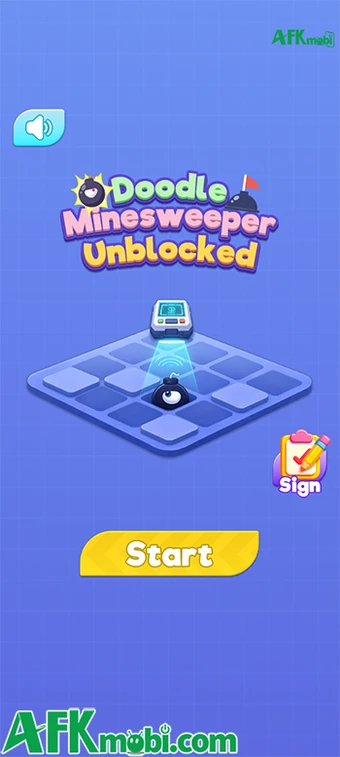 Doodle Minesweeper Unblocked game giải đố đưa bạn dò mìn