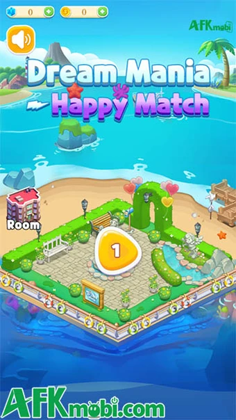 Dream Mania Happy Match game xếp khối lấy chủ đề sinh vật biển