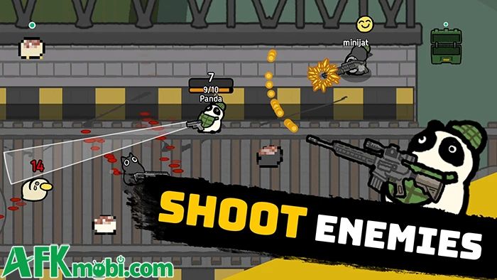 Duck Out: Loot, Shoot, Escape! game hành động looter shooter 2D
