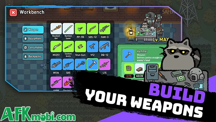 Duck Out: Loot, Shoot, Escape! game hành động looter shooter 2D