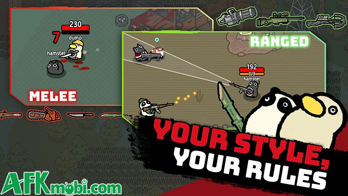 Duck Out: Loot, Shoot, Escape! game hành động looter shooter 2D