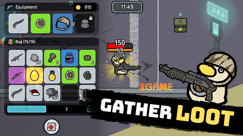 Duck Out: Loot, Shoot, Escape! - Vòng xoáy sinh tồn PVP Duck Out: Loot, Shoot, Escape! - Vòng xoáy sinh tồn PVP