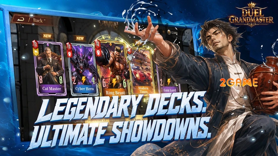 Duel Grandmaster - Giải quyết đột kích bằng những ván bài 3 phút Duel Grandmaster - Giải quyết đột kích bằng những ván bài 3 phút