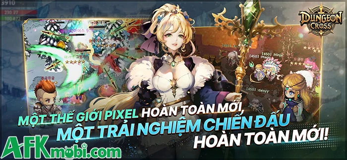 Dungeon Cross – Relic Hunter: Trở Thành Nhà Phiêu Lưu Ngay Trong Trò Chơi