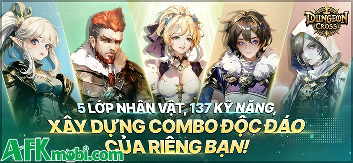 Dungeon Cross – Relic Hunter: Trở Thành Nhà Phiêu Lưu Ngay Trong Trò Chơi