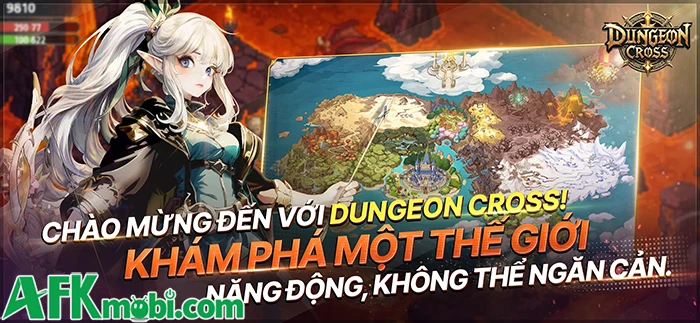 Dungeon Cross – Relic Hunter: Trở Thành Nhà Phiêu Lưu Ngay Trong Trò Chơi