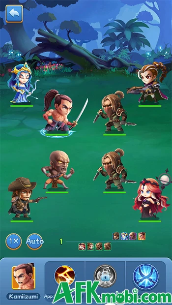 Dungeon Raiders cho bạn xây dựng đội hình anh hùng fantasy