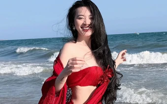 Đường đua hot nhất mùa hè chính thức gọi tên Trâm Anh, màn khoe dáng "khét lẹt" đẳng cấp mỹ nhân