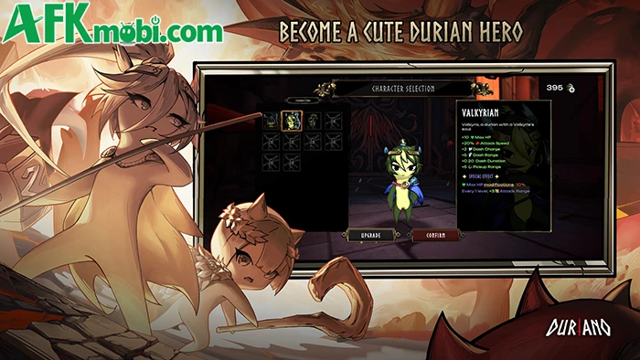 Duriano: Roguelike RPG game hành động sinh tồn đơn giản