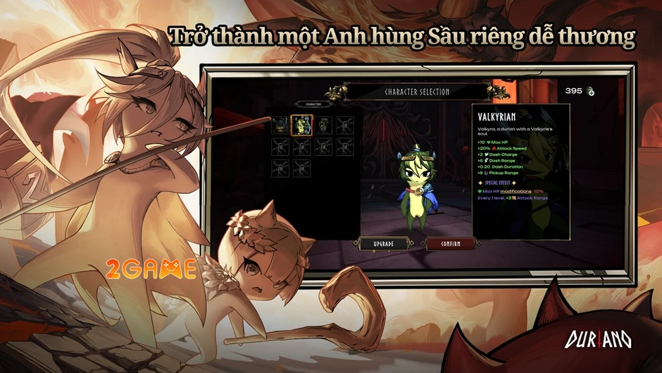 Duriano – Siêu phẩm Roguelite đấu trường góc nhìn từ trên xuống