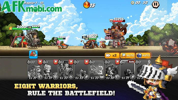 Eight! Warriors cho game thủ gầy dựng bộ bài anh hùng Eight! Warriors cho game thủ gầy dựng bộ bài anh hùng