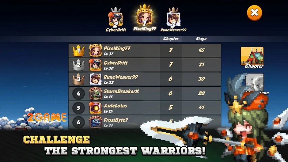 Eight Warriors - Những lá bài biết nói trên đấu trường phòng thủ tháp
