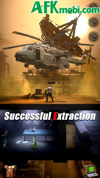 Escape From Zombieville thử thách người chơi tìm kiếm đồ tiếp tế
