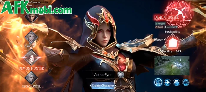 Chiến trường đen tối trong game Eternel Guardian