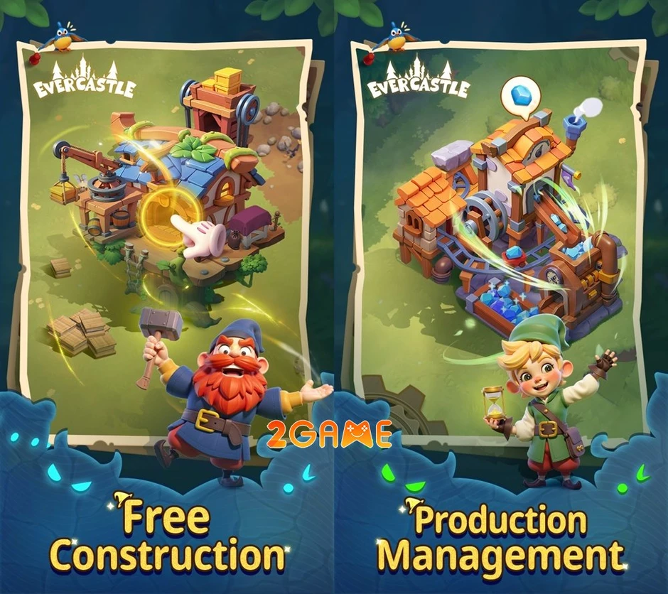 Ever Castle - Tự tay xây dựng vương quốc trong mơ để tiếp tục hành trình cổ tích