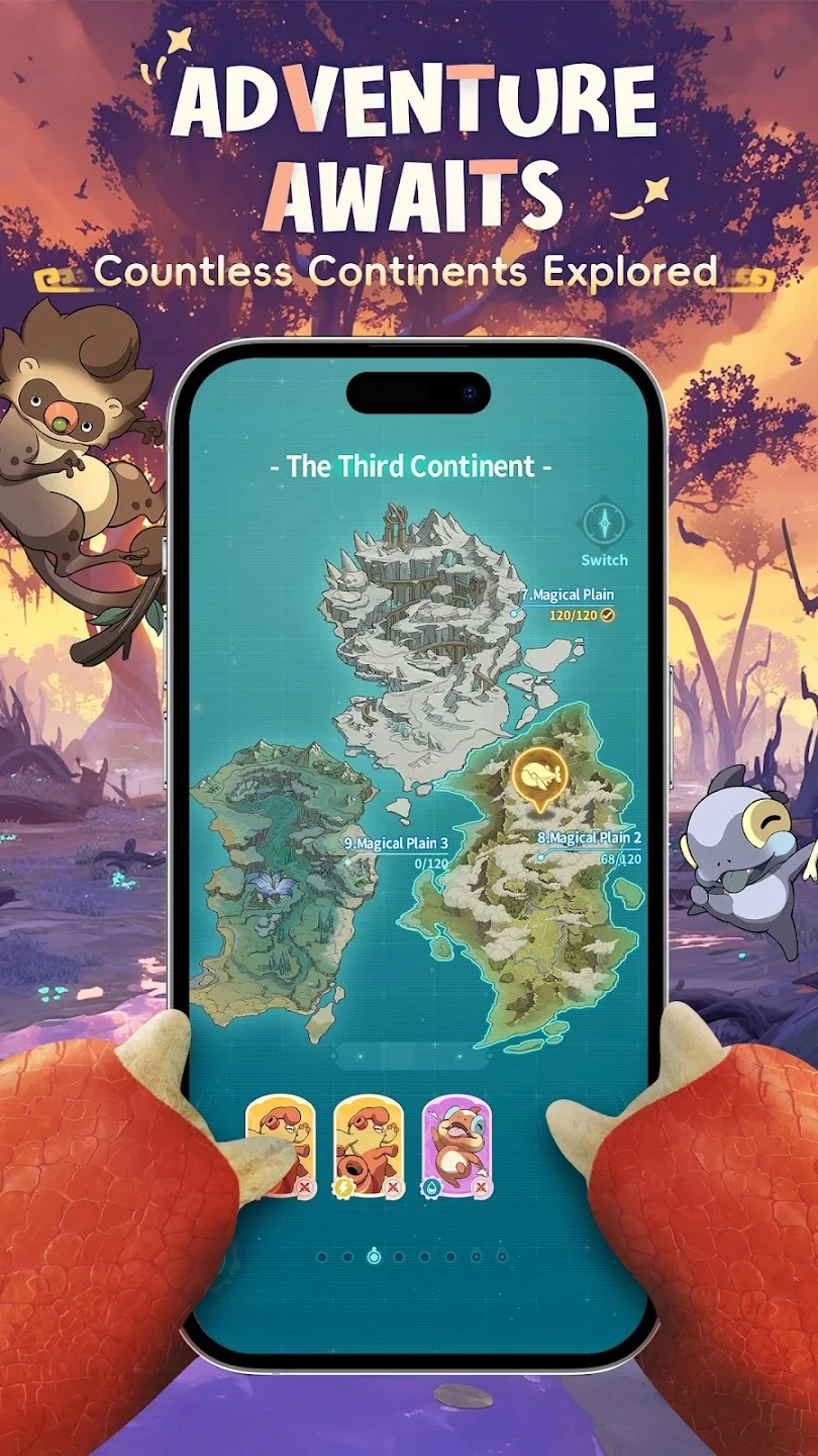 Fantamon Idle RPG – Khám phá thế giới thu nhỏ và đội quân linh thú độc đáo