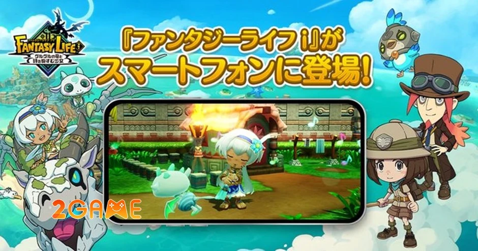 Fantasy Life i: The Girl Who Steals Time – "Siêu phẩm chữa lành" đã có ngày đổ bộ Mobile