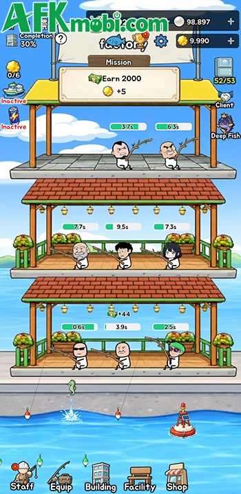Fish Factory Tycoon cho người chơi gầy dựng đế chế thủy sản