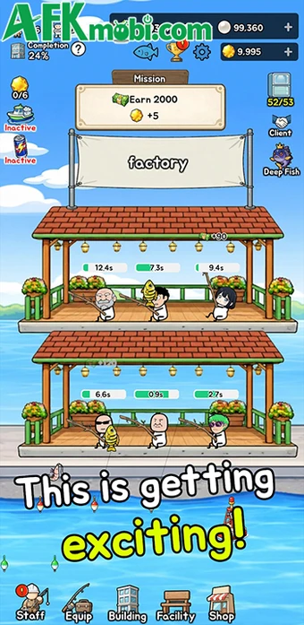 Fish Factory Tycoon cho người chơi gầy dựng đế chế thủy sản