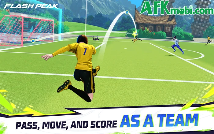 Flash Peak game bóng đá độc đáo với góc nhìn thứ ba và đấu đội
