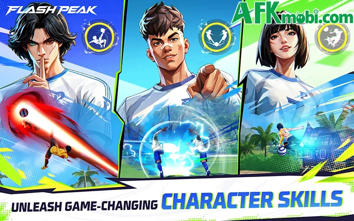Flash Peak game bóng đá độc đáo với góc nhìn thứ ba và tổ đội