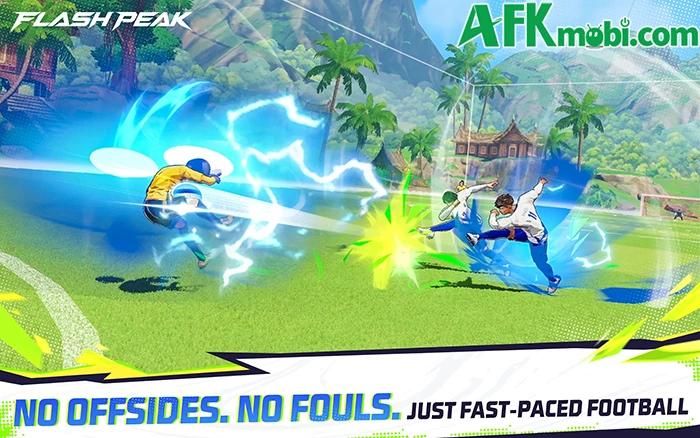 Flash Peak game bóng đá độc đáo với góc nhìn thứ ba và tổ đội