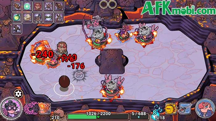 Flick Shot Rogues Mobile game chiến thuật roguelike theo lượt độc đáo