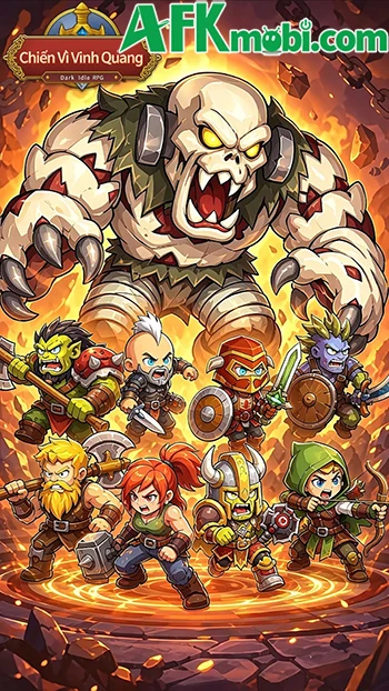 For Glory: Idle RPG cập bến Việt Nam với tên Chiến Vì Vinh Quang For Glory: Idle RPG cập bến Việt Nam với tên Chiến Vì Vinh Quang