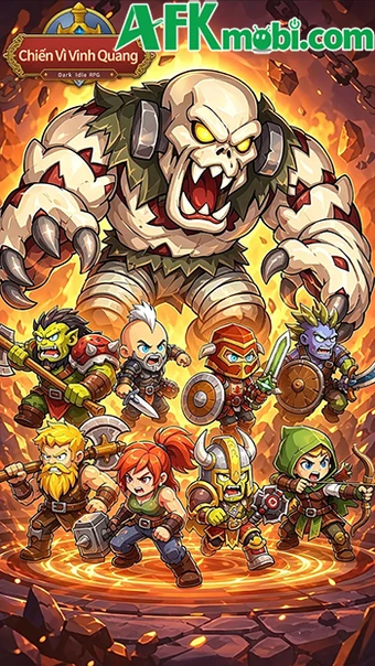 For Glory: Idle RPG cập bến Việt Nam với tên Chiến Vì Vinh Quang