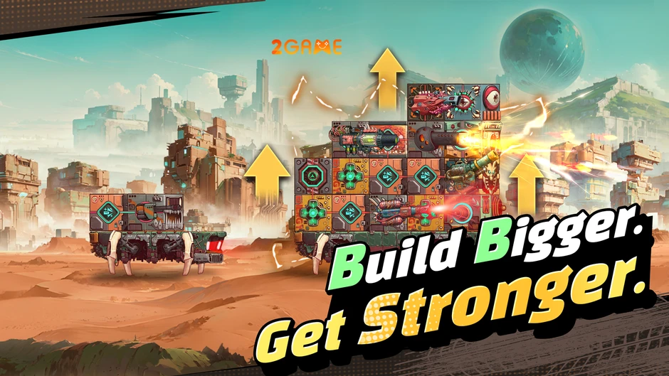 Fortblox: Mobile Fortress Go – Tự xây pháo đài khổng lồ và đưa vào chiến trường hậu tận thế