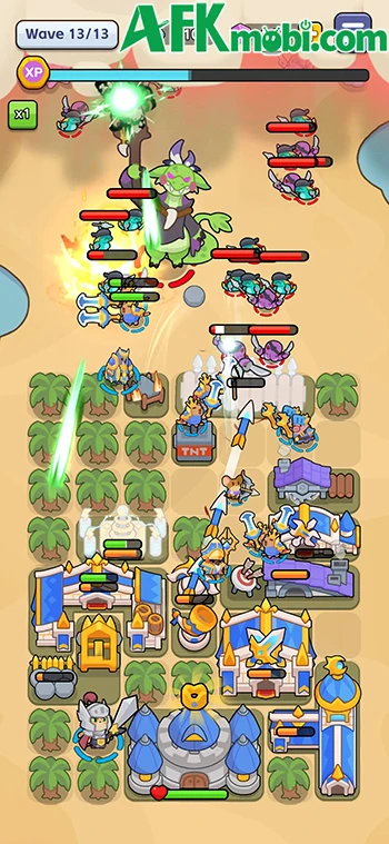Fortress Hero game phòng thủ có cơ chế xếp trận hình và hợp nhất Fortress Hero game phòng thủ có cơ chế xếp trận hình và hợp nhất