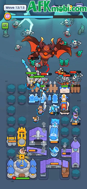 Fortress Hero game phòng thủ có cơ chế xếp trận hình và hợp nhất Fortress Hero game phòng thủ có cơ chế xếp trận hình và hợp nhất