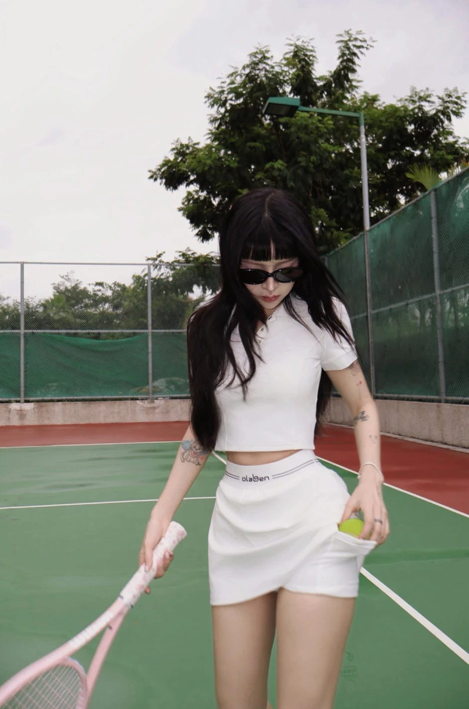 Gác lại vũ đạo triệu view, "Lisa Việt Nam" Ciin lên sân tennis thả dáng, visual "quá trời" xinh! Gác lại vũ đạo triệu view, "Lisa Việt Nam" Ciin lên sân tennis thả dáng, visual "quá trời" xinh!