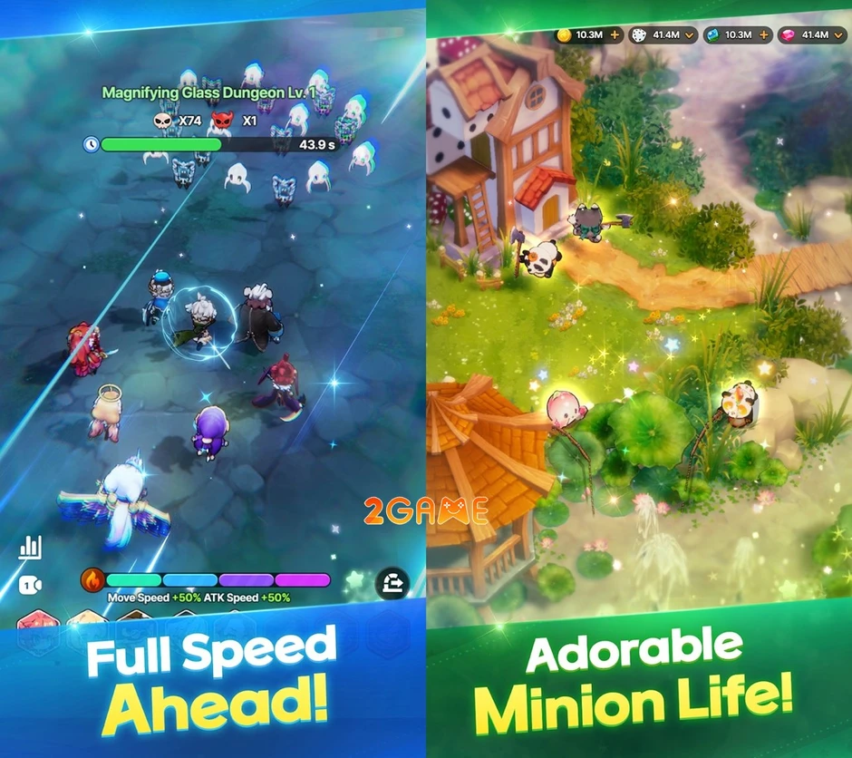 Gale Knights - Huyền thoại tái xuất trong diện mạo Idle RPG chặt chém cực đã mắt