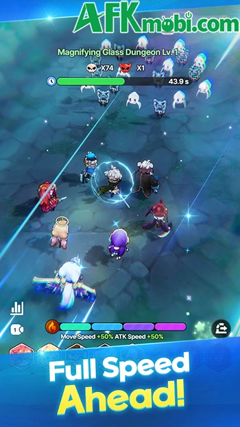 Gale Knights Idle RPG game nhập vai nhàn rỗi đến từ Wemade