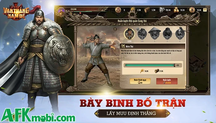 Game SLG dã sử Vạn Thắng Nam Đế ấn định ngày thử nghiệm