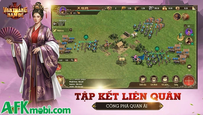 Game SLG dã sử Vạn Thắng Nam Đế ấn định ngày thử nghiệm