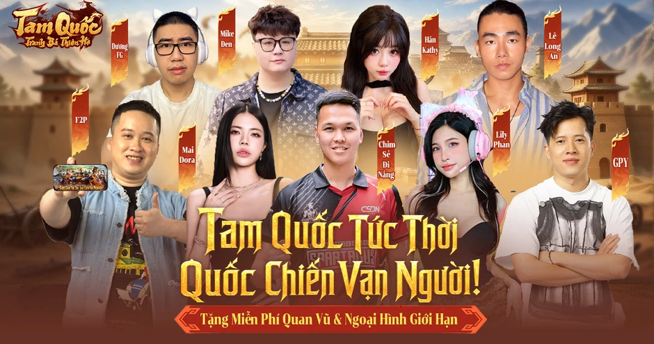 Game SLG Tam Quốc: Tranh Bá Thiên Hạ ra mắt tại Việt Nam, giải Liên Minh S1 chính thức khởi tranh