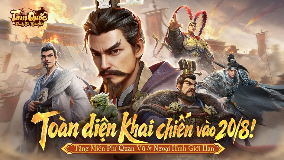 Game SLG Tam Quốc: Tranh Bá Thiên Hạ ra mắt tại Việt Nam, giải Liên Minh S1 chính thức khởi tranh