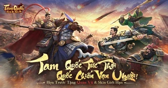 Game SLG Tam Quốc hành quân tự do Tam Quốc: Tranh Bá Thiên Hạ mở đăng ký trước