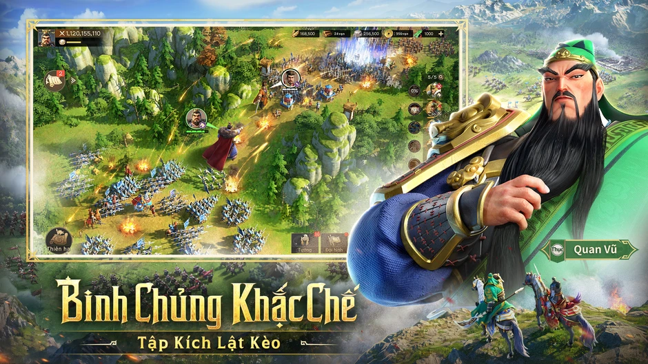 Game SLG thời gian thực Tam Quốc: Tranh Bá Thiên Hạ sắp ra mắt