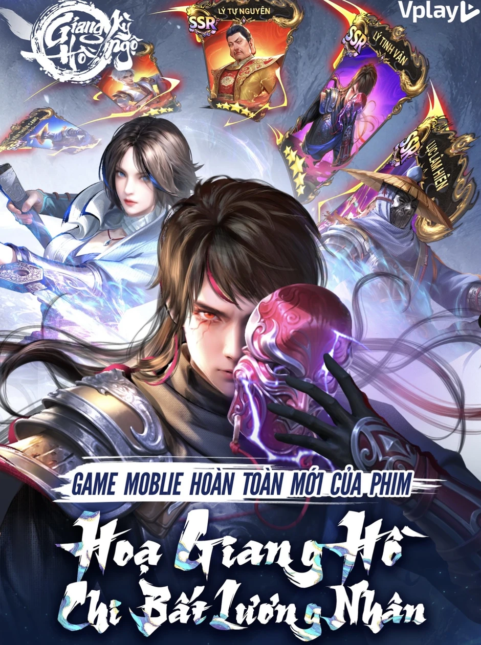 Giang Hồ Kỳ Ngộ - Vplay: Tuyệt tác card battle bất lương nhân chính thức ra mắt